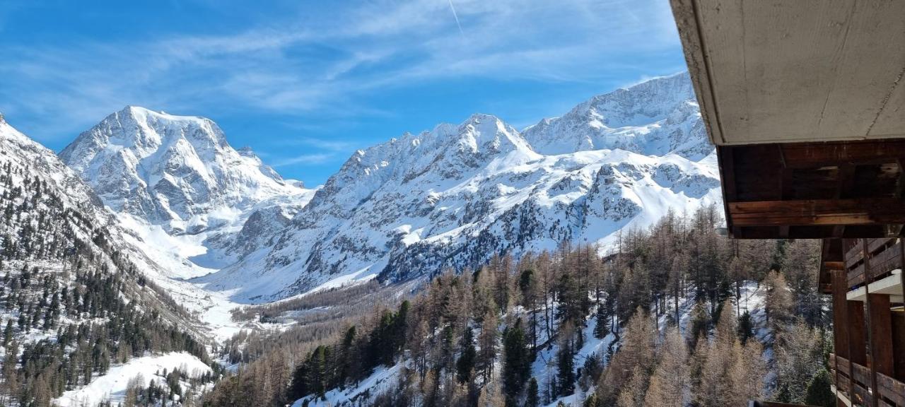 Le Panorama - Appartement 54 A Arolla Face Aux Montagnes A 150M Des Pistes Evolène Buitenkant foto