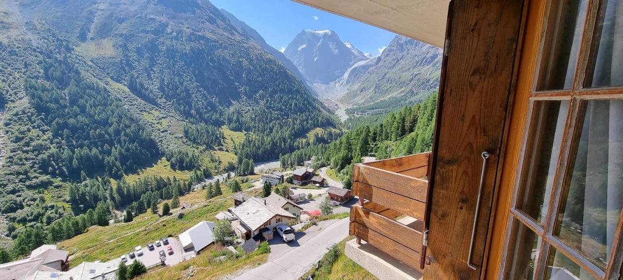 Le Panorama - Appartement 54 A Arolla Face Aux Montagnes A 150M Des Pistes Evolène Buitenkant foto