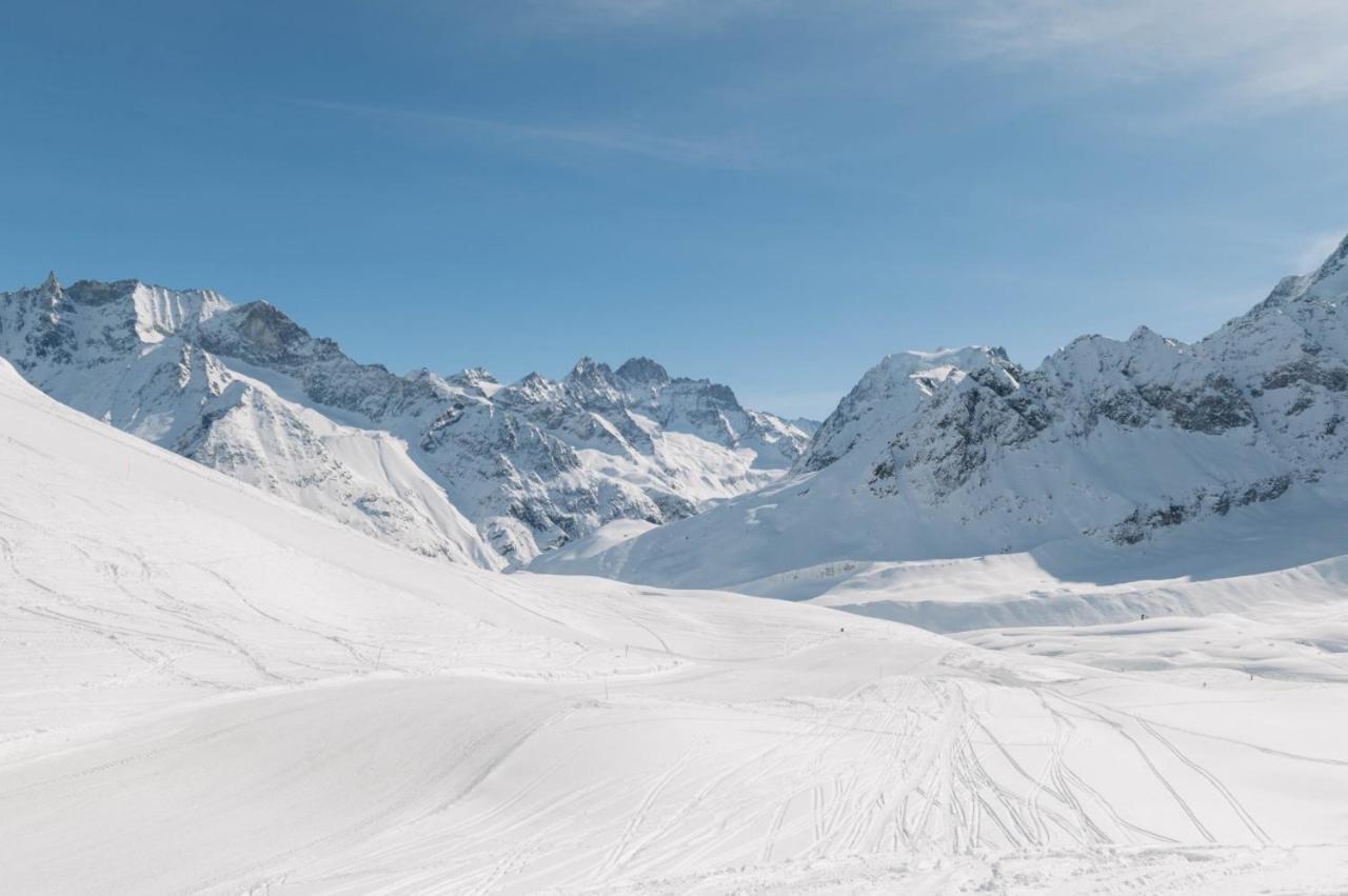 Le Panorama - Appartement 54 A Arolla Face Aux Montagnes A 150M Des Pistes Evolène Buitenkant foto