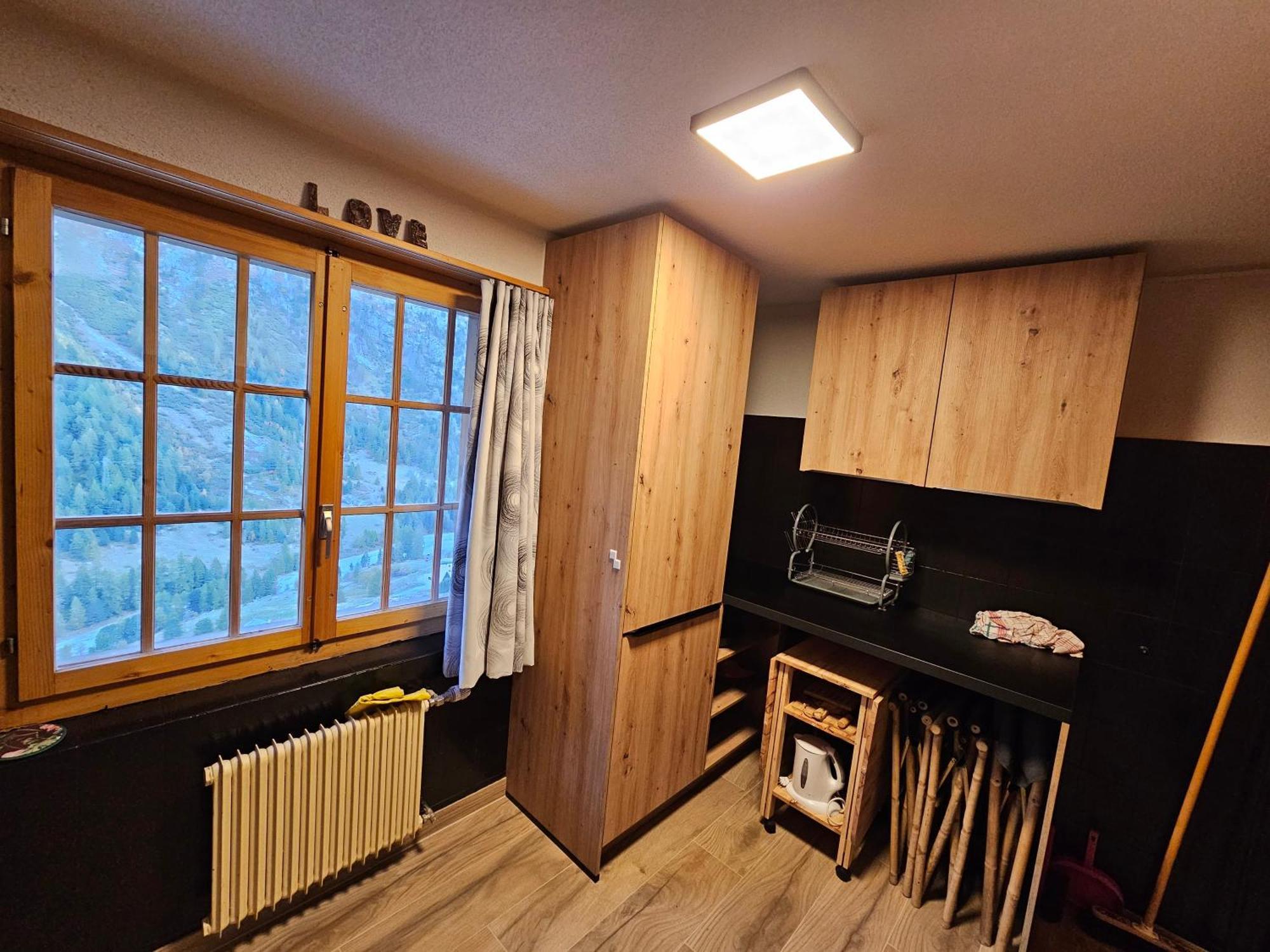 Le Panorama - Appartement 54 A Arolla Face Aux Montagnes A 150M Des Pistes Evolène Buitenkant foto