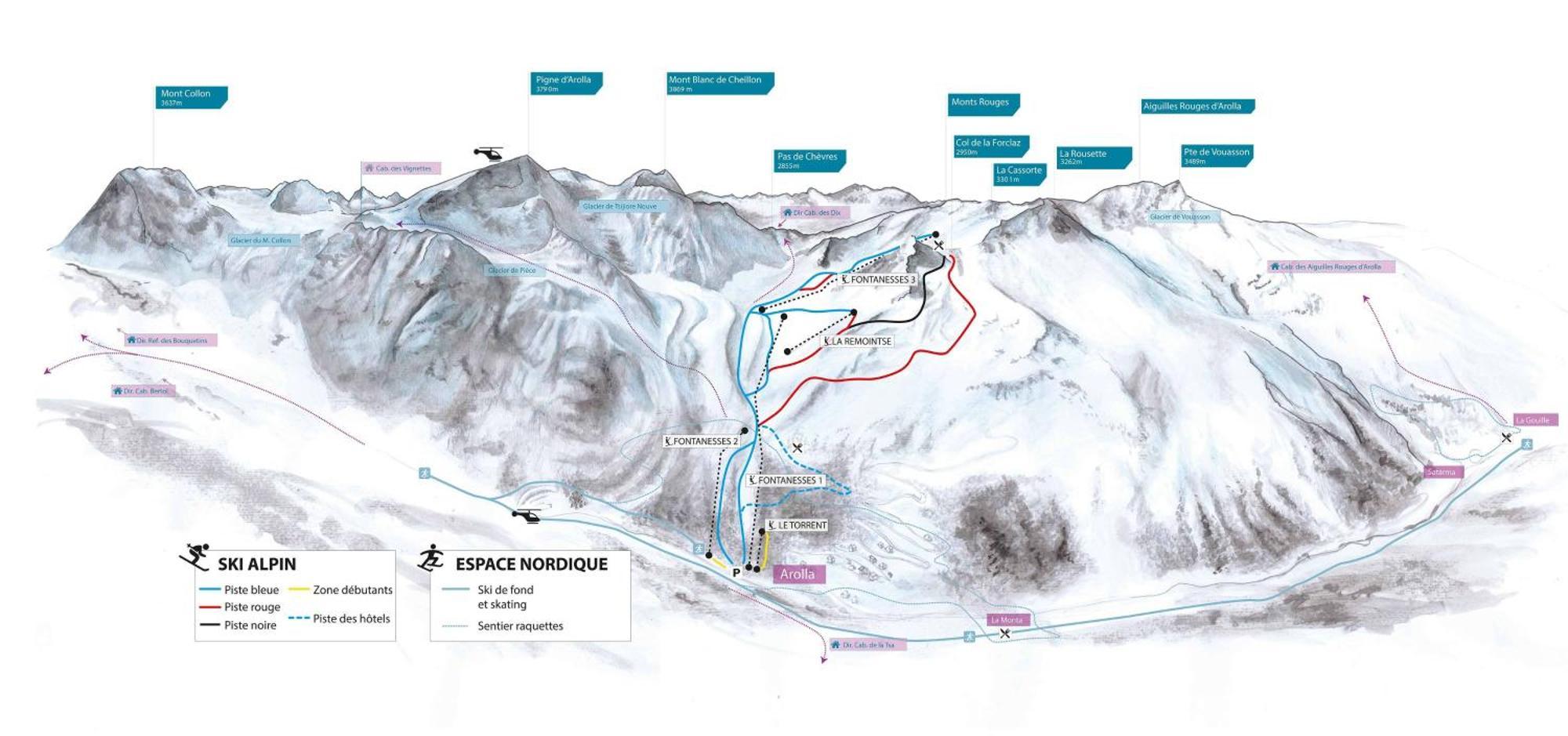 Le Panorama - Appartement 54 A Arolla Face Aux Montagnes A 150M Des Pistes Evolène Buitenkant foto