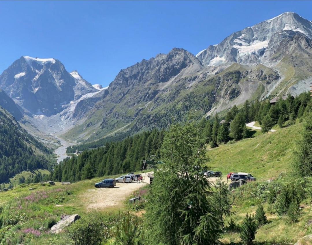 Le Panorama - Appartement 54 A Arolla Face Aux Montagnes A 150M Des Pistes Evolène Buitenkant foto